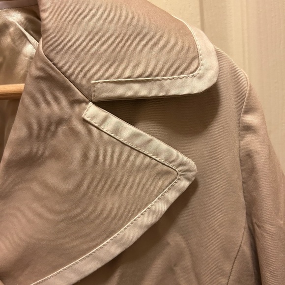 Banana Republic Womans NWT PL Tan Trench Coat - Picture 8 of 11